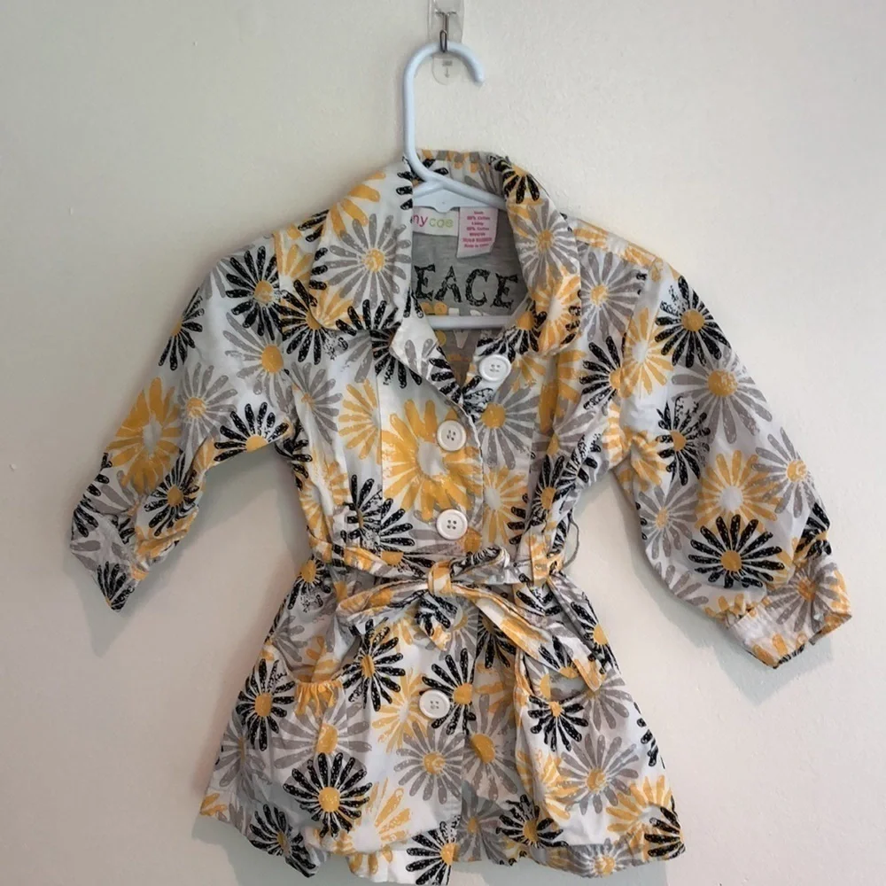 Amy Coe 18 month Daisy Jacket lightweight fall spring